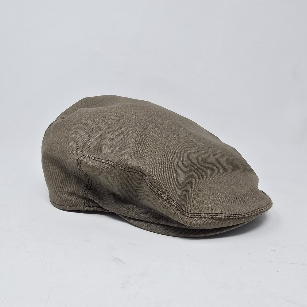 Ashworth Golf Brown Gatsby Cap Newsboy Hat Vintage Plaid Lined Men One Size